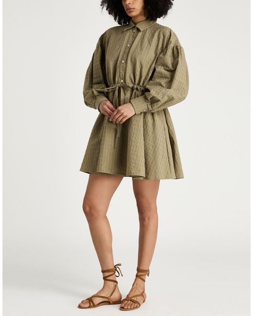 MSGM Natural Mini Dress