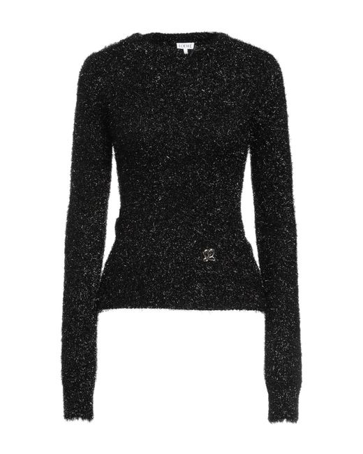 Loewe Black Parkle Weater In Vicoe