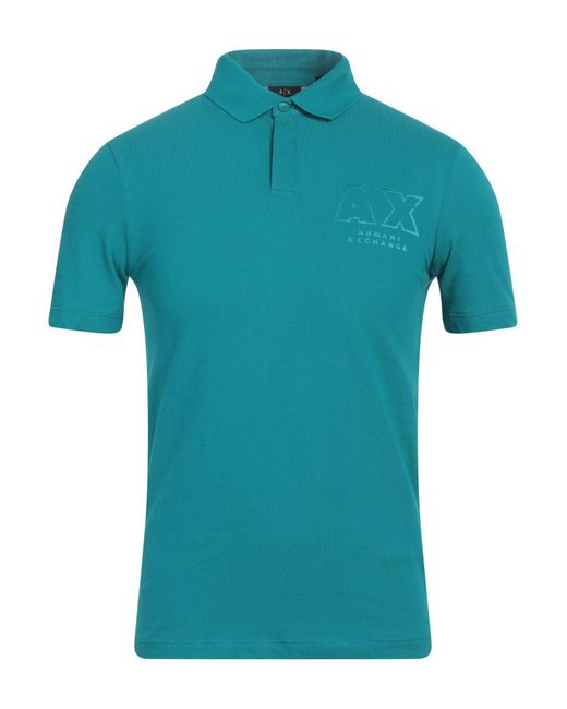 Armani Exchange Poloshirt in Blue für Herren