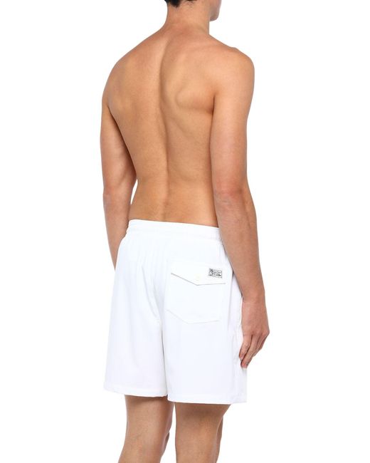 Polo Ralph Lauren Swim Trunks in White for Men | Lyst