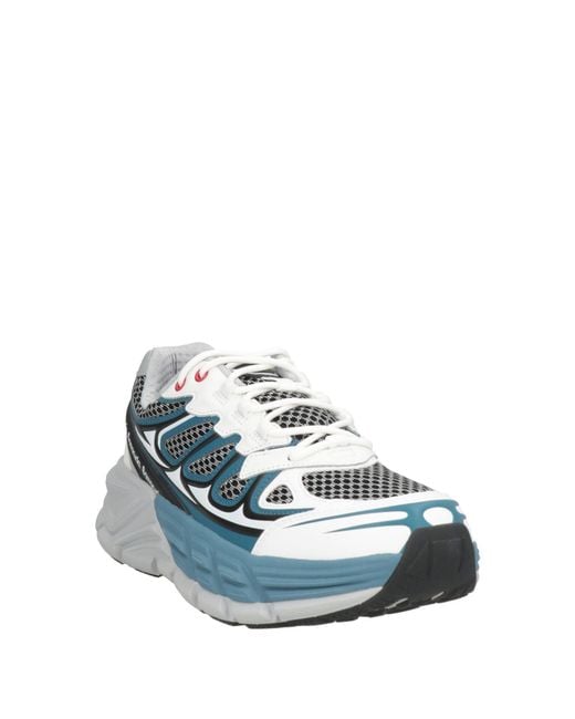 Barracuda Blue Sneakers Leather, Textile Fibers for men