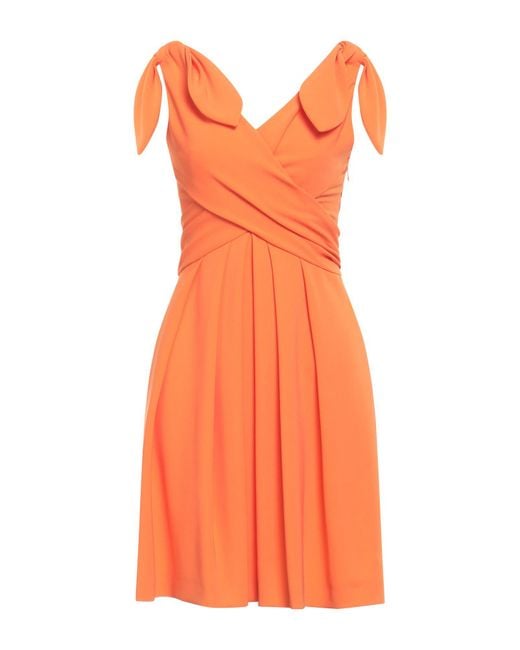 Moschino Orange Mini Dress