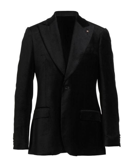 Americana Lardini de hombre de color Black