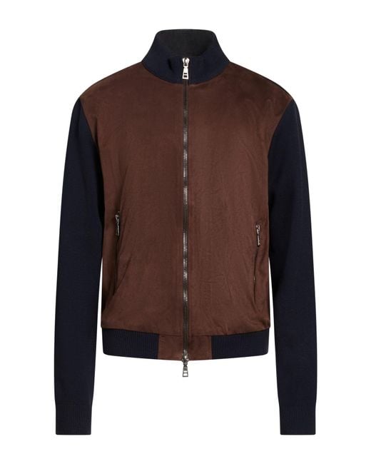OVER/D Brown Jackets for men