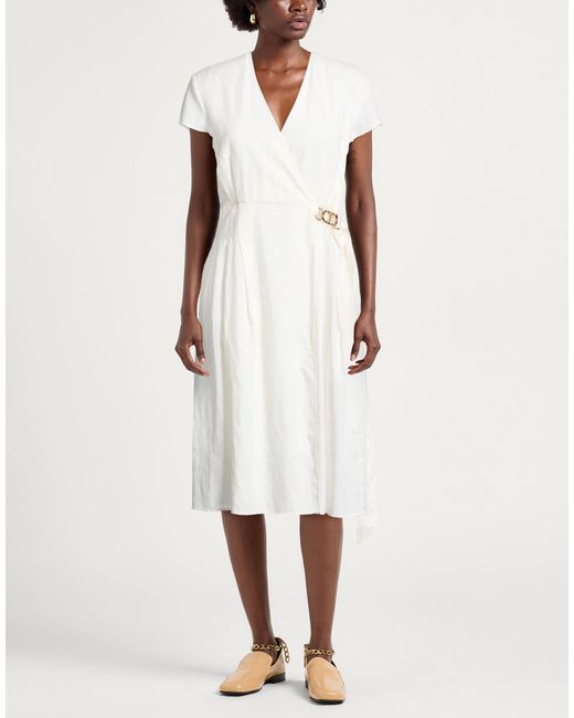 Twinset White Midi Dresses