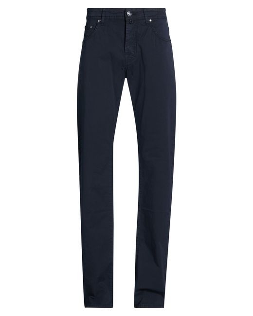 Jacob Cohen Blue Pants Cotton, Elastane for men