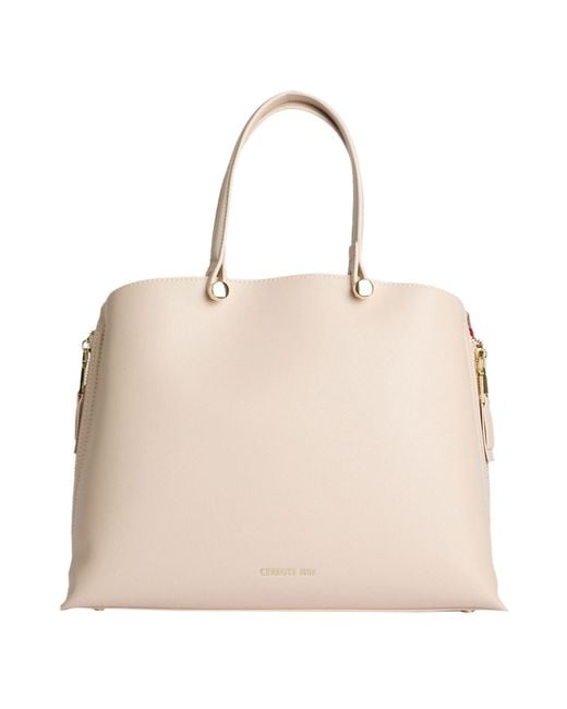Cerruti 1881 Natural Handbag Polyurethane