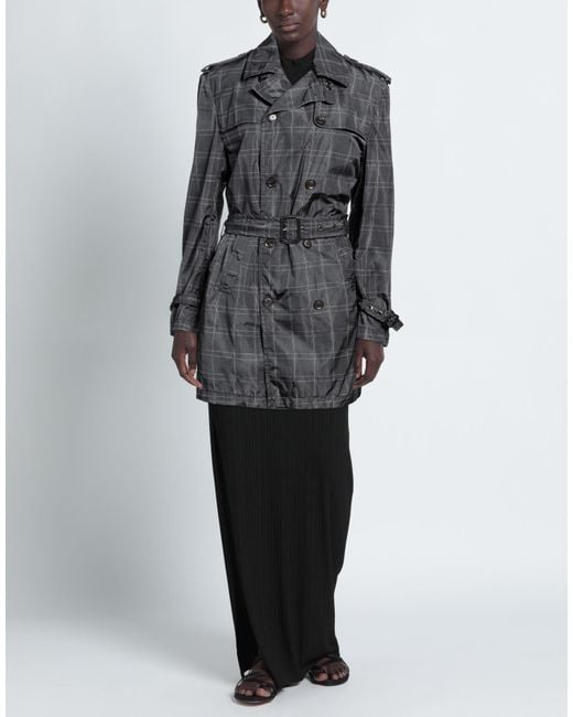 Husky Gray Overcoat & Trench Coat