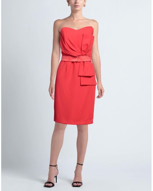 Camilla Red Mini Dress