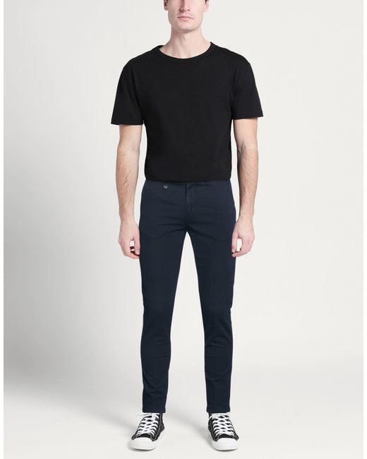 Antony Morato Blue Pants Cotton, Elastane for men