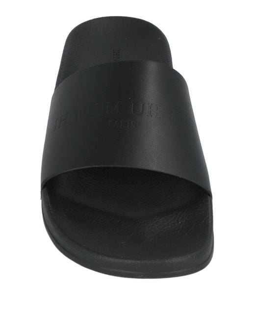 Ih Nom Uh Nit Black Sandals for men