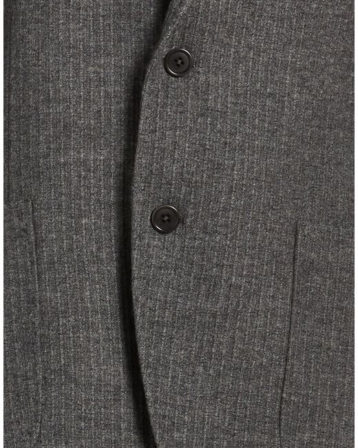 Tombolini Black Blazer Wool, Polyamide for men