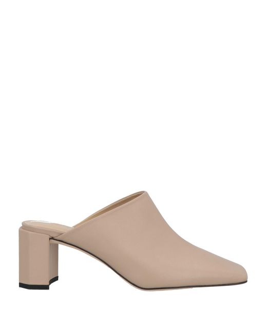 By Far Natural Mules & Clogs