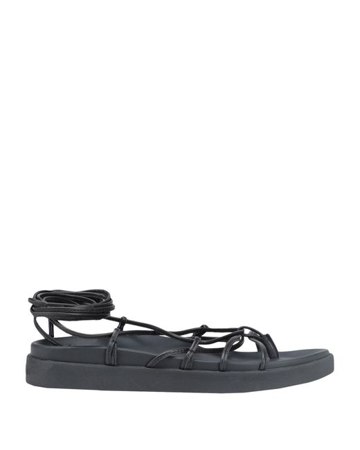 Calvin Klein White Thong Sandal