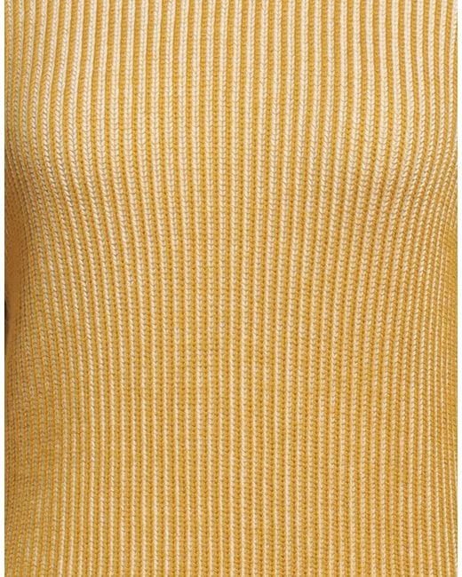 Beatrice B. Yellow Turtleneck Wool