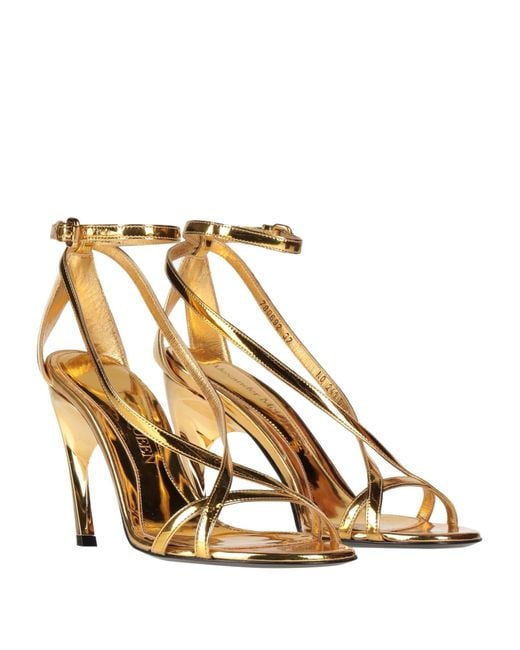 McQueen Metallic Sandale