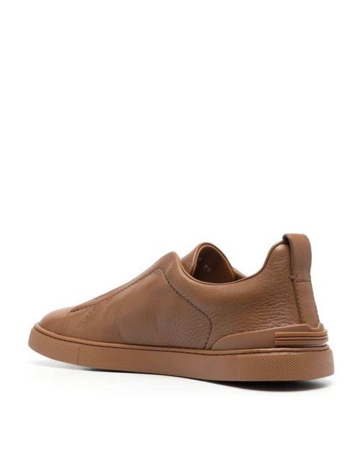 Zegna Sneakers in Brown für Herren