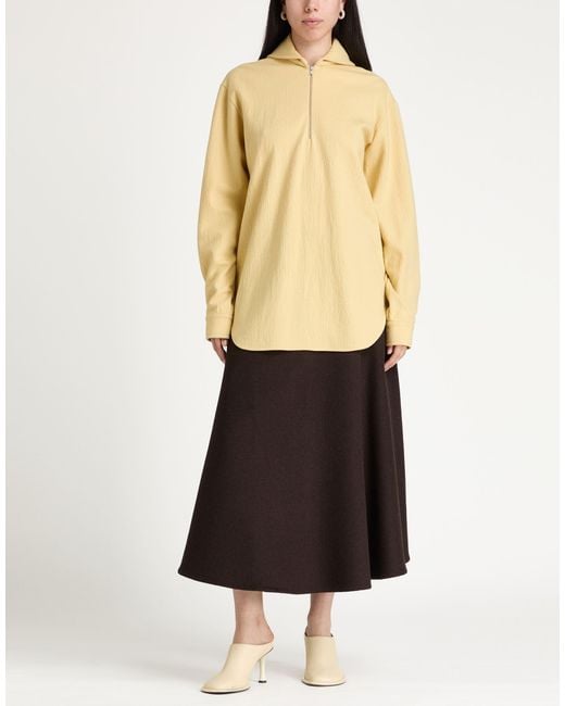 Jil Sander Yellow Pastel Jacket Wool