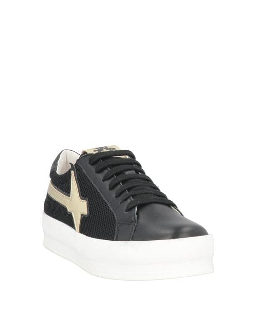 W6yz Black Trainers