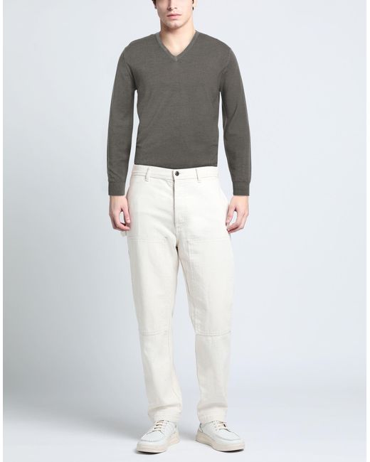 FILIPPO DE LAURENTIIS Gray Jumper for men
