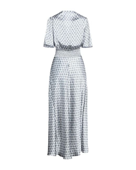 Maje White Midi Dress Polyester