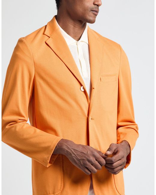 Ballantyne Orange Blazer Cotton for men