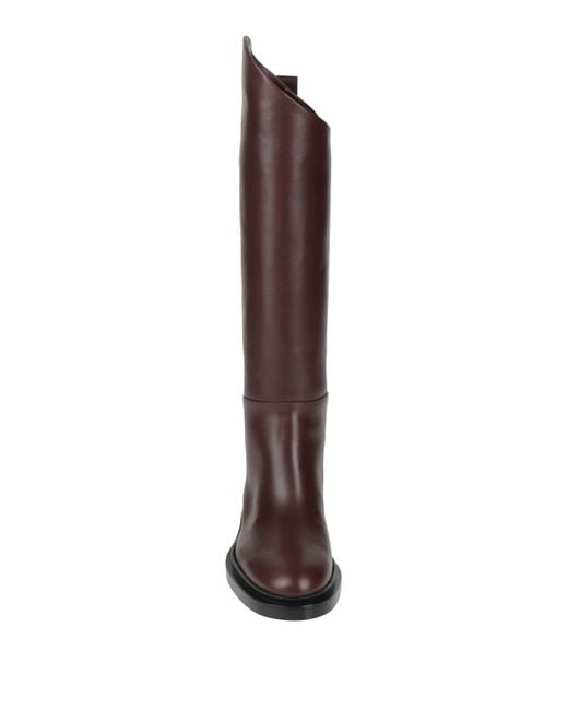 Jil Sander Brown Boot