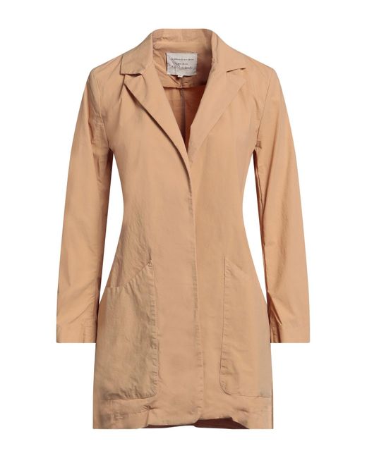ALESSIA SANTI Natural Overcoat & Trench Coat