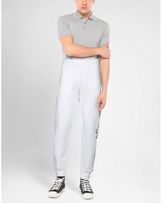 McQueen White Pants for men