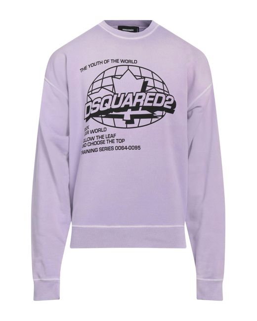 Sudadera DSquared² de hombre de color Purple