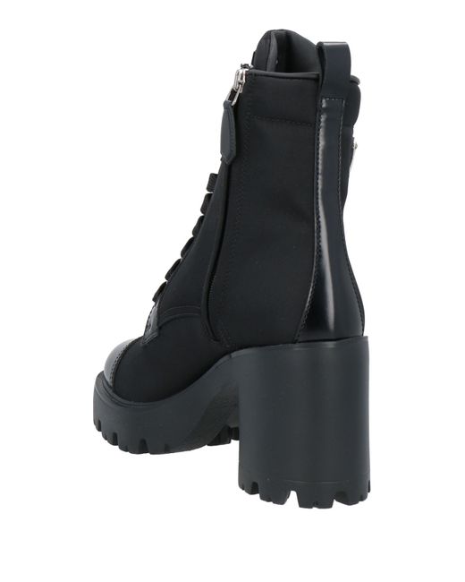 Bottines Prada en coloris Black