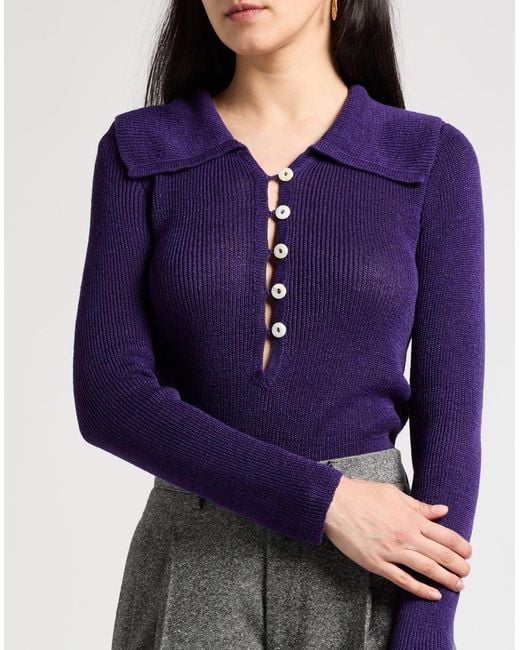 Bode Blue Sweater Linen, Viscose