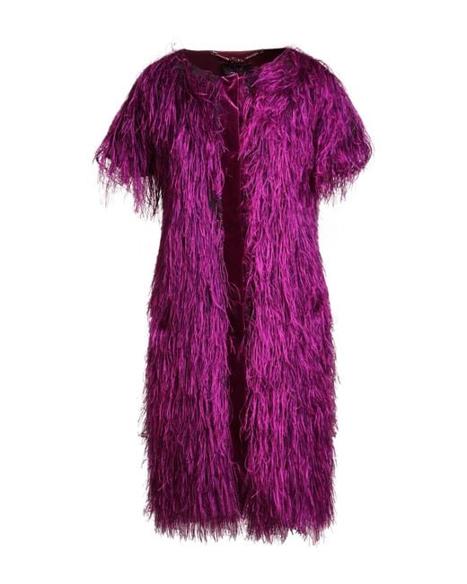 Clips Purple Coat Polyester