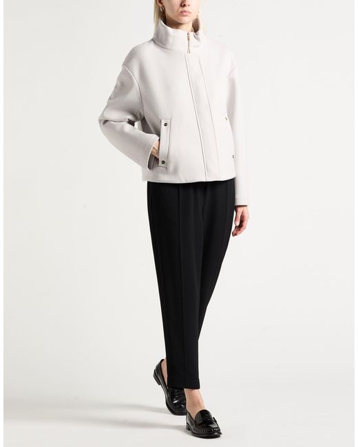 Abrigo Herno de color White