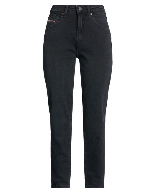 DIESEL Black Jeans Cotton, Elastane