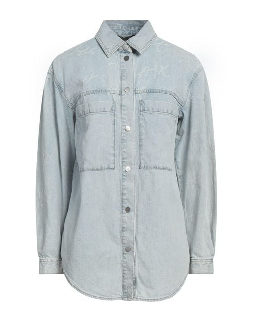 Camicia Jeans di ARMANI EXCHANGE in Blue