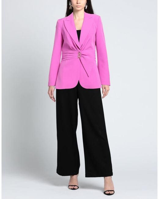 Camilla Pink Blazer Polyester, Elastane