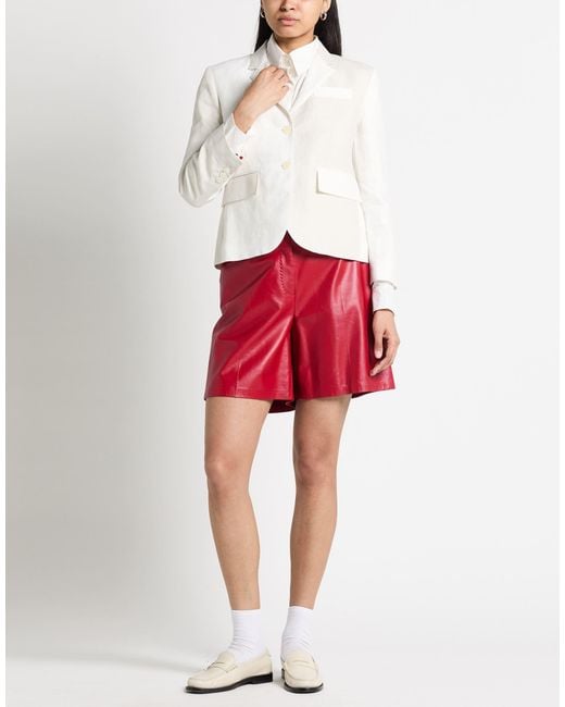 Thom Browne White Blazer