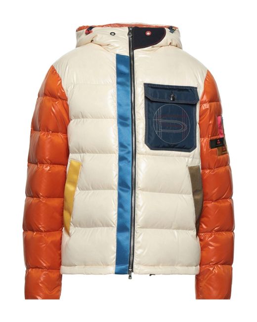 Peuterey Orange Puffers for men