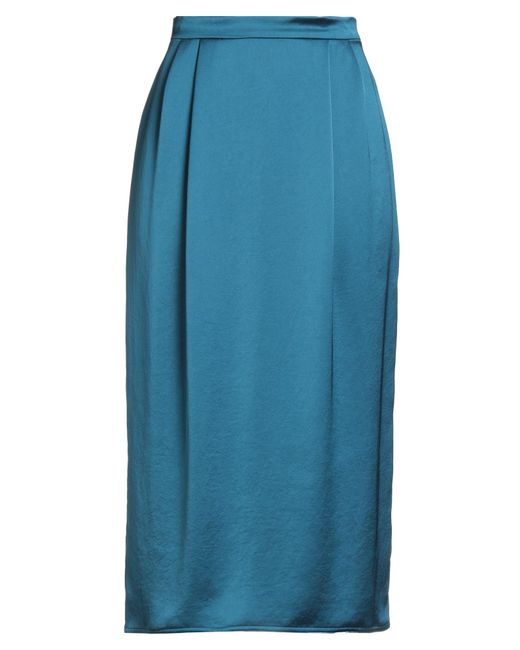 Weekend by Maxmara Blue Midi Skirt