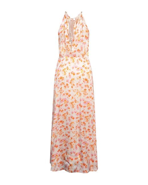 Maje Pink Maxi-Kleid
