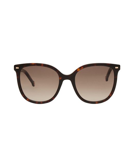 Carolina Herrera Brown Sunglasses