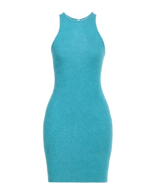 Ganni Blue Mini Dress