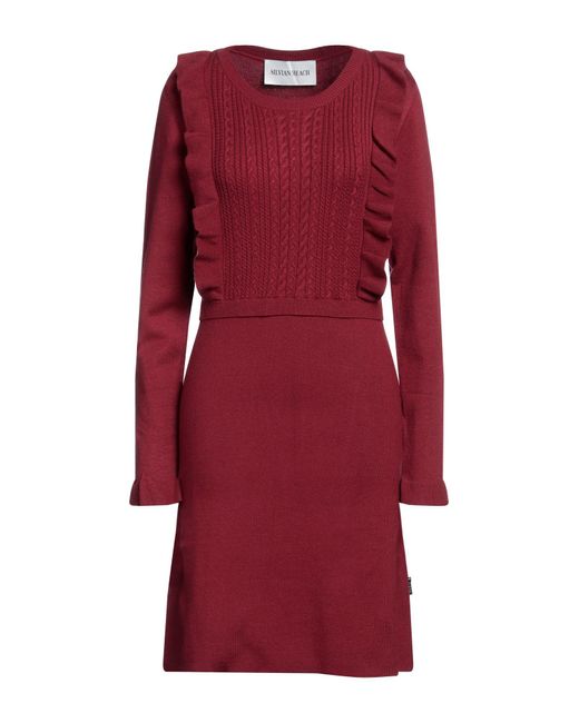 Silvian Heach Red Mini Dress