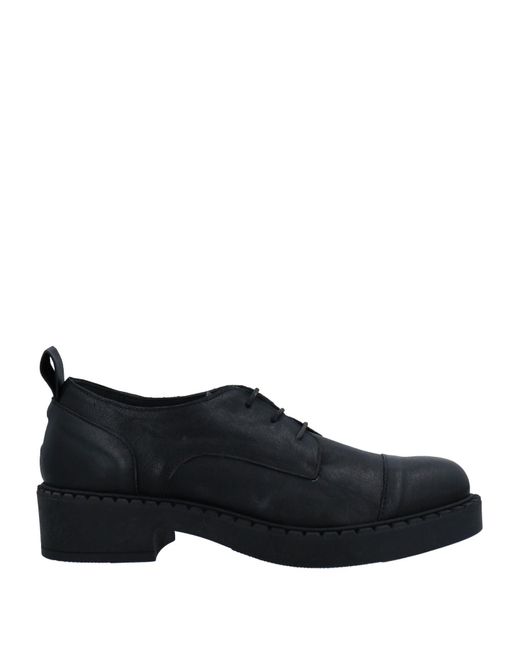 EBARRITO Black Lace-up Shoes