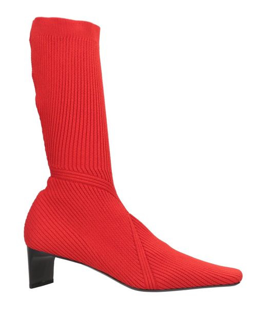 Jil Sander Red Boot