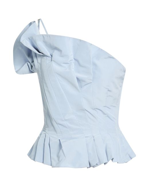 Marella Blue Sky Top Polyester, Cotton