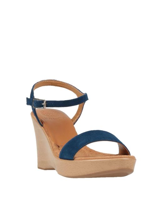 Unisa Blue Sandals