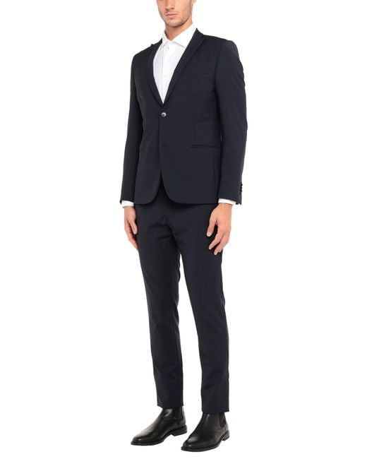 Daniele Alessandrini Blue Suit for men