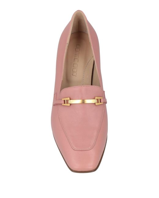 Pomme D'or Pink Pumps Leather